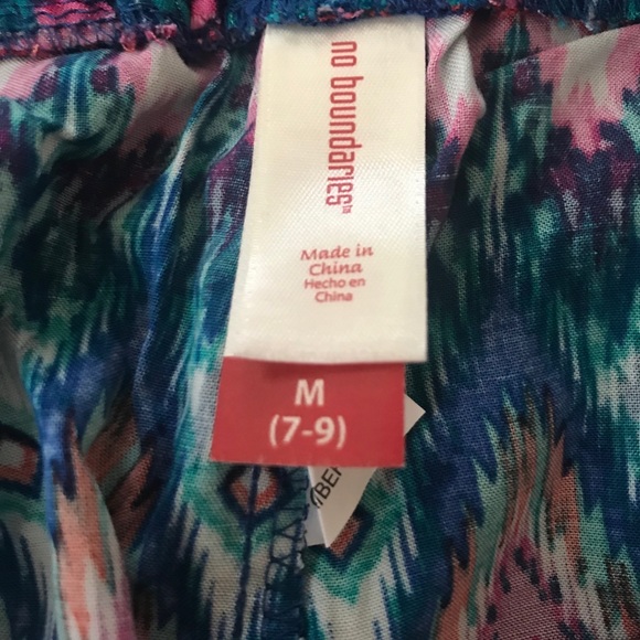 No Boundaries Tribal Print Shorts - Picture 4 of 4